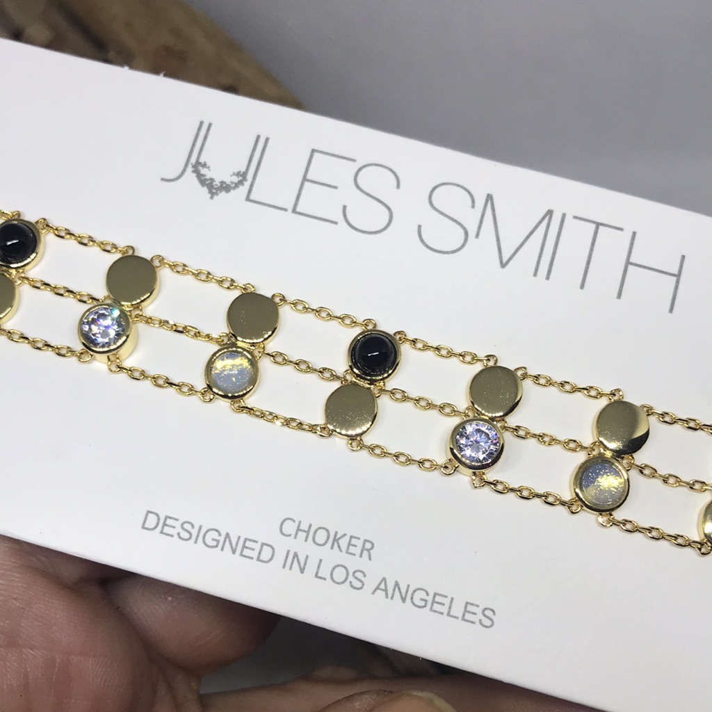 Jules Smith Multi-Tone Double Choker New